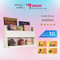 Kệ để đồ chơi cho bé SMLIFE Konoka  Gỗ MDF dày 17mm chống ẩm  D55xR14xC33cm