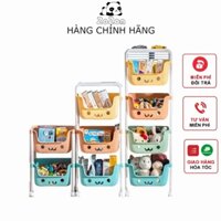 Kệ Để Đồ Chơi Cho Bé Sơ Sinh Tủ Đựng Đồ Cho Trẻ Em Mầm Non Bỉm Sữa Đồ Chơisách Mỹ Phẩm Có Bánh Xe Khóa Thông Minh 34,tần