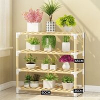 Kệ để đồ đa năng GỖ VUÔNG, kệ sách 4 tầng bằng gỗ đầu giường decor phòng ngủ - HOÀN TIỀN 100%