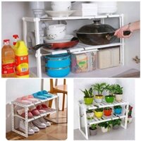Kệ Để Đồ Gầm Nhà Bếp 2 Tầng Tiện Lợi