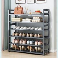 Kệ để đồ gỗ tre 6 tầng đa năng, giá đựng giày dép gỗ tre chống ẩm mốc, mối mọt, kệ nhà bếp phòng khách