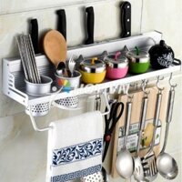 Kệ để đồ nhà bếp 2 ống 60cm