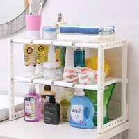 Kệ Để Đồ Nhà Bếp, Kệ gầm bếp 2 tầng đa năng tiện dụng tiết kiệm không gian nhà