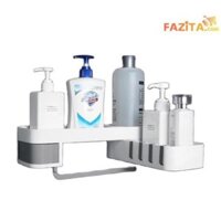 Kệ để đồ phòng tắm tiện lợi, kệ dán tường để đồ phòng tắm, nahf bếp