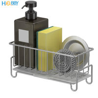 Kệ để đồ rửa chén bát gác trên bồn rửa inox 304 Hobby Home Decor KRC5 có khay hứng nước