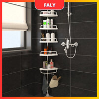 Kệ Để Đồ Rút Gọn 4 Tầng Góc Nhà Tắm Không Cần Khoan Di Chuyển Tiện Ích