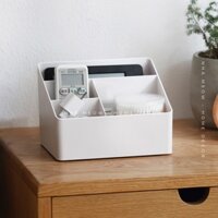 Kệ để đồ trang điểm, hộp để đồ trang điểm đa năng 3 tầng để bàn trang trí xếp gọn