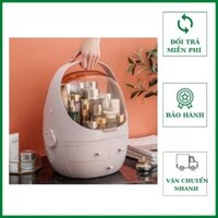 Kệ để đồ trang điểm, Hộp đựng mĩ phẩm 4 ngăn  bằng nhựa dung tích 24L xách tay đa năng