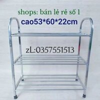 Kệ để giày dép 3 tầng 60cm