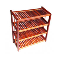 KỆ ĐỂ GIÀY DÉP 4 TẦNG GỖ 80CM