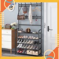 Kệ Để Giày Dép,Túi Xách, Mũ Đa Năng - Kệ 5 Tầng Đa Năng Chữ L 5 Tầng 60cm Mẫu Mới Cực Kỳ Chắc Chắn