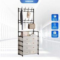 Kệ để giày, Kệ đựng giày dép 5 tầng, có lớp nhựa PP lót chống bụi