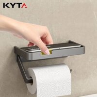 Kệ Để Giấy Vệ Sinh KYTA chất liệu nhôm không rỉ - Gía treo giấy vệ sinh tiện lợi mã K8510