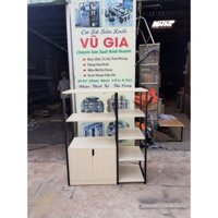 Kệ để lò nướng, vi sóng kệ bếp tiện lợi nàu vân gỗ