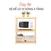 KỆ ĐỂ LÒ VI SÓNG 3 TẦNG 60x80 cm