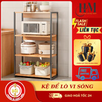 Kệ để lò vi sóng 3,4,5 tầng , kệ để đồ nhà bếp KLVS , liên kết chắc chắn , dễ dàng lắp ráp
