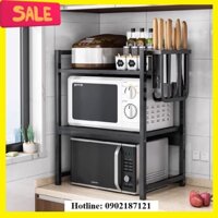 Kệ để lò vi sóng, lò nướng 2 tầng- Kệ bếp đa năng