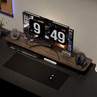 Kệ để màn hình máy tính decor góc làm việc thiết kế thông minh có chia ngăn - GA35