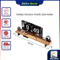 Kệ để màn hình máy tính, kệ laptop đa năng gỗ MDF siêu bền thương hiêu JIKITO - JT28