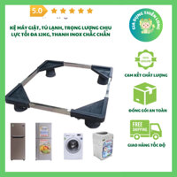 Kệ Để Máy Giặt Tủ Lạnh Đa Năng Inox Chịu Lực 12kg Giá Rẻ Siêu Bền .
