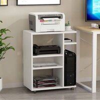 Kệ để máy in a3 a4 có bánh xe, phong cách hiện đại
