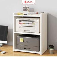 Kệ để máy in đa năng kết hợp nhiều tầng lưu trữ tài liệu để bàn nhỏ gọn thương hiệu SAJIA - A193