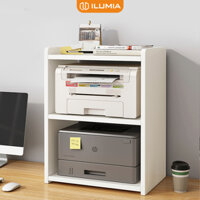 Kệ để máy in kệ sách gỗ để bàn thương hiệu ILUMIA - GP193