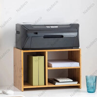 Kệ để máy tính kệ gỗ để bàn kệ để máy in máy scan máy tính PC laptop kệ văn phòng gỗ MDF cao cấp dễ dàng lắp ráp MS13