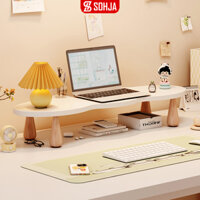 Kệ để máy tính, kệ trang trí decor bàn làm việc chất liệu cao cấp thương hiệu SOHJA - GP390