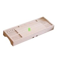 Kệ để máy tính tiện dụng đa năng gỗ thông tự nhiên