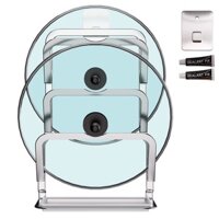 Kệ để nắp vung nồi 3 tầng inox 304