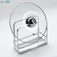 Kệ để nắp vung nồi thớt cho ráo nước inox 304 Hobby home decor TT06