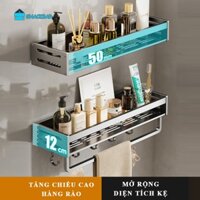 Kệ Để Nhà Tắm Chất Liệu Inox Dày SNACKBAR Giá Để Vật Dụng Nhà Bếp Quần Áo Trong Nhà Tắm