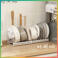 Kệ Để Nồi-Giá Úp Nồi Chảo Đa Năng Có Thể Điều Chỉnh Độ Dài Đến, Tiết Kiệm Không Gian, Kệ Nhà Bếp