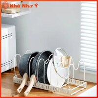 Kệ Để Nồi-Giá Úp Nồi Chảo Đa Năng Có Thể Điều Chỉnh Độ Dài Đến, Tiết Kiệm Không Gian, Kệ Nhà Bếp