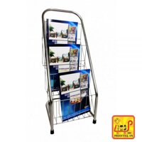 Kệ để sách báo inox