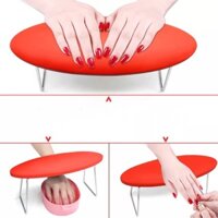 Kệ để tay làm móng nail mẫu mới có thể cho vừa máy hơ