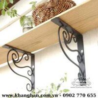 KỆ ĐỂ VẬT DỤNG TRANG TRÍ VỚI EKE BẰNG SẮT RÈN NGHỆ THUẬT