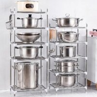 Kệ Để Xong Nồi Inox 3,4,5,6 tầng Inox Đa Năng Tiện Dụng