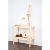 Kệ dép 2 tầng kệ đa năng 2 tầng ngang 50cm Nội Thất Xanh Decor