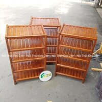 Kệ Dép Gỗ 5 Tầng Các Cỡ - Nội Thất Đẹp 24H