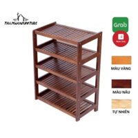Kệ dép gỗ 5 tầng các loại