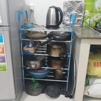 Kệ dép inox 5 tầng