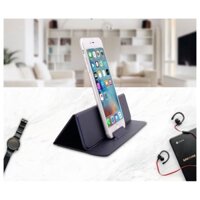 Kệ đỡ máy tính laptop, ipad bằng da PU cuộn hút máy cao cấp SiziBOX