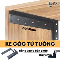 Ke Đỡ Tủ Tường, Bass Treo Kệ Pat Treo Kệ Ti Vi Giá Đỡ Bàn Học Tủ Kệ Chén Bát Phòng Khách Nhà Bếp Dài 31cm Legaxi