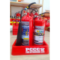 Kệ Đôi Đựng Bình Cứu Hoả/ Kệ Nhựa Để Bình Chữa Cháy/ Kệ để Bình Chữa Cháy Bằng Nhựa, Siêu Bền, Gọn Nhẹ, Chống Rỉ