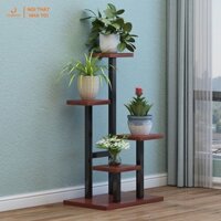 Kệ đôn để chậu hoa, chậu cây cảnh 3 tầng, 4 tầng trang trí trong nhà, phòng khách, ban công, .... đế vuông VNH-541