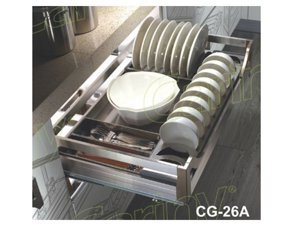 Kệ đựng bát đĩa inox hộp Cariny CG26-600
