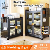 Kệ đựng chén bát có nắp đậy Có Tủ & Ngăn Kéo,Kệ để bát đĩa,Kệ úp Bát đa năng Có Nắp đậy Tủ Đựng Đĩa