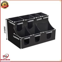 Kệ đựng cốc, ly nhựa trà sữa 7 ngăn (chất liệu nhựa mika cao cấp)